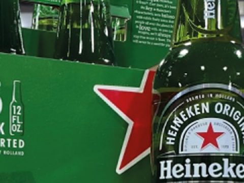 Bière Heineken servie au restaurant AZ Bon Appétit