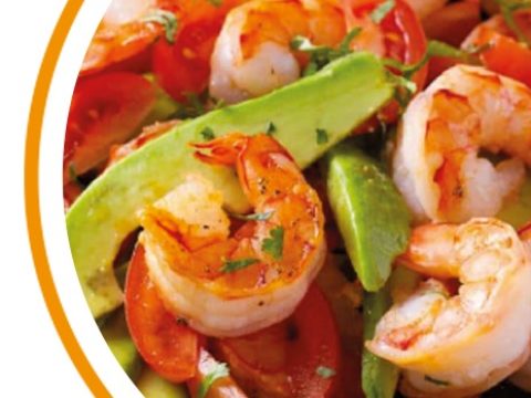 Salade de crevettes grillées et avocat — AZ Bon Appétit